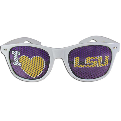 LSU Tigers I Heart Game Day Shades