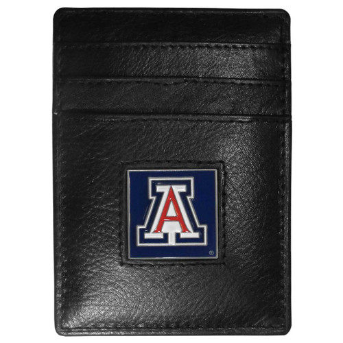 Arizona Wildcats Leather Money Clip/Cardholder