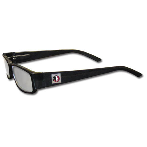 Florida St. Seminoles Black Reading Glasses +1.75