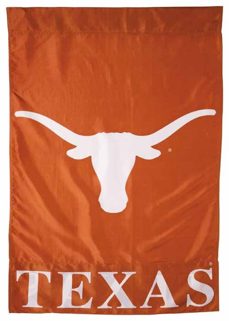 Texas Longhorns 28 x 40 NCAA Screen Print Flag Texas Longhorns 28 x 40 NCAA Screen Print Flag