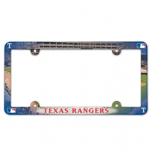 Texas Rangers Stadium License Plate Frame