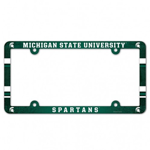 Michigan State Spartans Color License Plate Frame