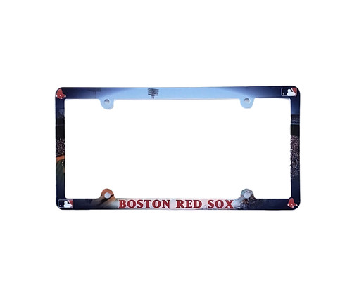 Boston Red Sox MLB Baseball Stadium License Plate Frame Boston Red Sox MLB Baseball Stadium License Plate Frame