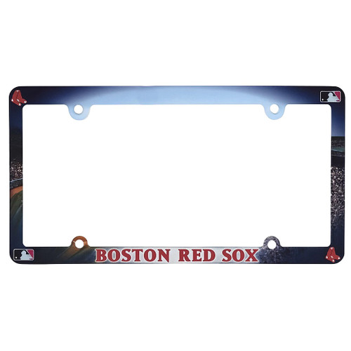 Boston Red Sox MLB Baseball Stadium License Plate Frame