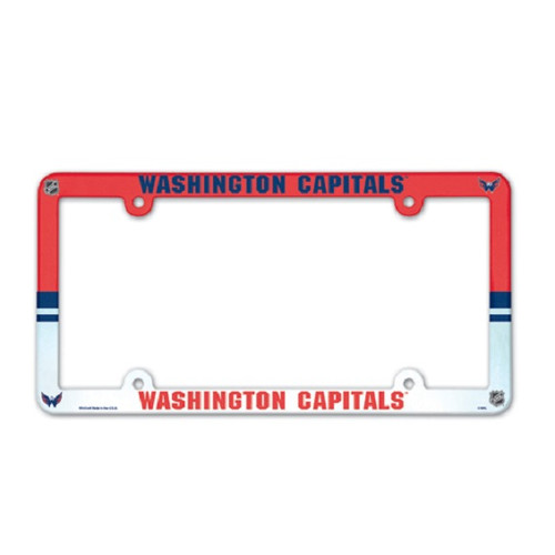 Washington Capitals NHL Color License Plate Frame