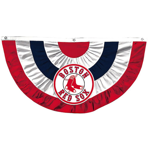 Boston Red Sox MLB Bunting Logo Banner