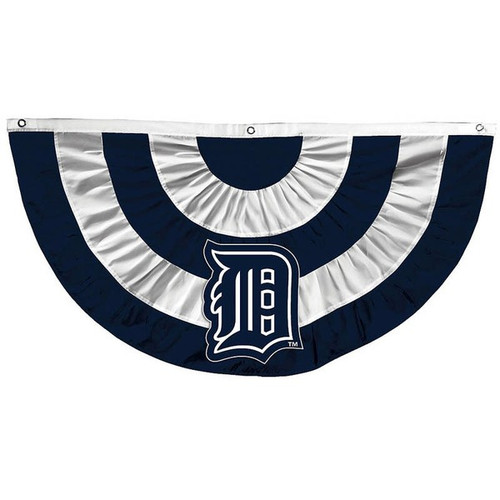 Detroit Tigers MLB Logo Bunting Banner