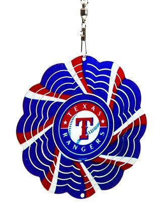 Texas Rangers MLB 4.5" 3D Spectrum Logo Spinner
