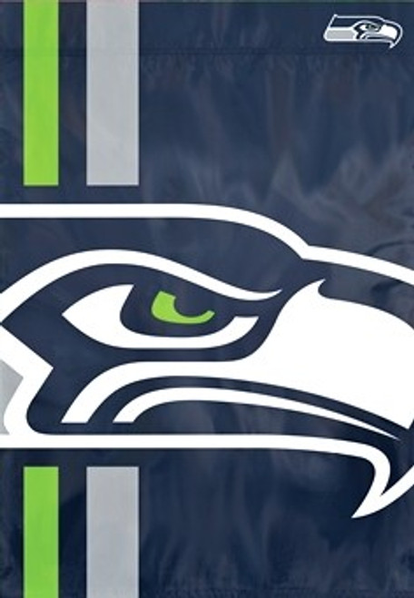 Seattle Seahawks Bold Logo Garden Flag Seattle Seahawks Bold Logo Garden Flag