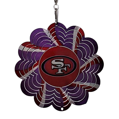 San Francisco 49ers NFL 4.5" 3D Spectrum Spinner