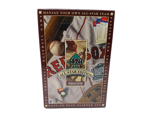 APBA MLB 2000 All Star Strategy Baseball Board Game