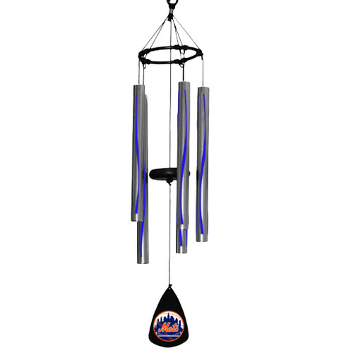 New York Mets MLB Metal Wind Chimes