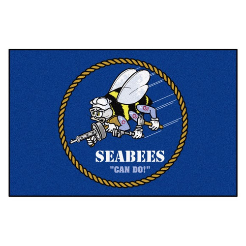 U.S. Navy Starter Mat - Seabees U.S. Navy Starter Mat - Seabees