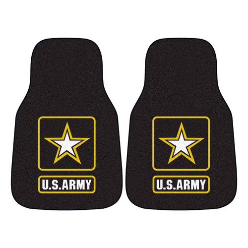 U.S. Army 2-piece Carpet Car Mat Set