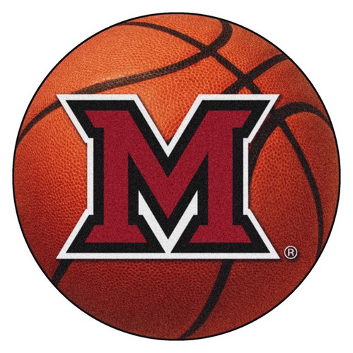 Miami Ohio Basketball Mat