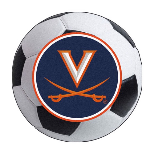 Virginia Cavaliers Soccer Ball Mat
