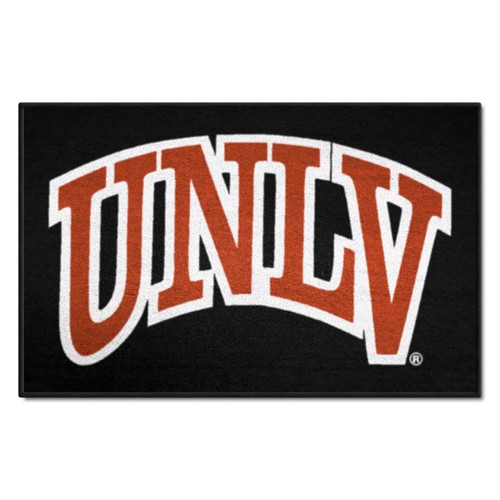 UNLV Running Rebels NCAA Black Wordmark Mat