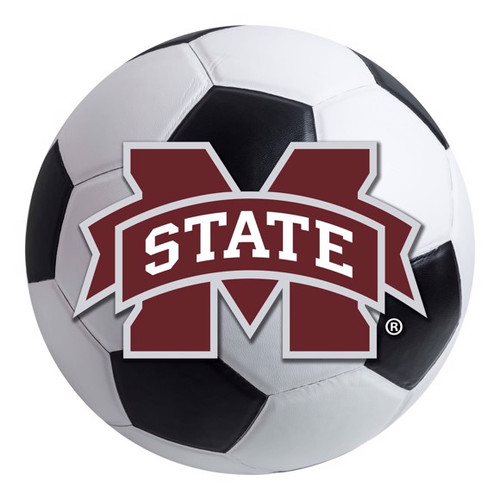Mississippi State Bulldogs Soccer Ball Mat