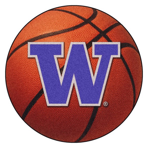 Washington Huskies Basketball Mat