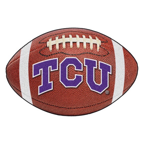 TCU Football Mat