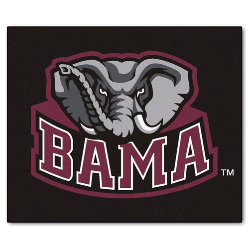 Alabama Crimson Tide Tailgater Mat - Elephant Logo