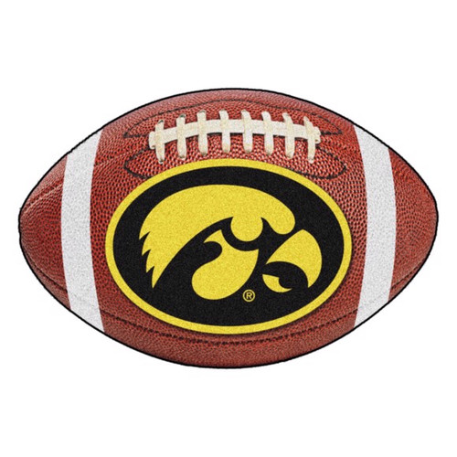 Iowa Hawkeyes Football Mat