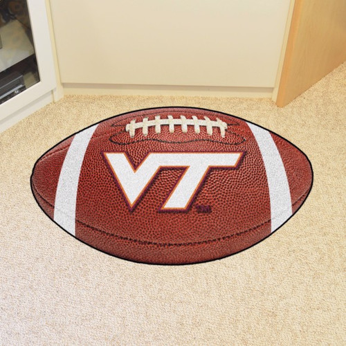 Virginia Tech Football Mat