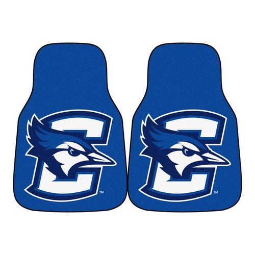 Creighton University Bluejays 2-piece Carpet Car Mat Set