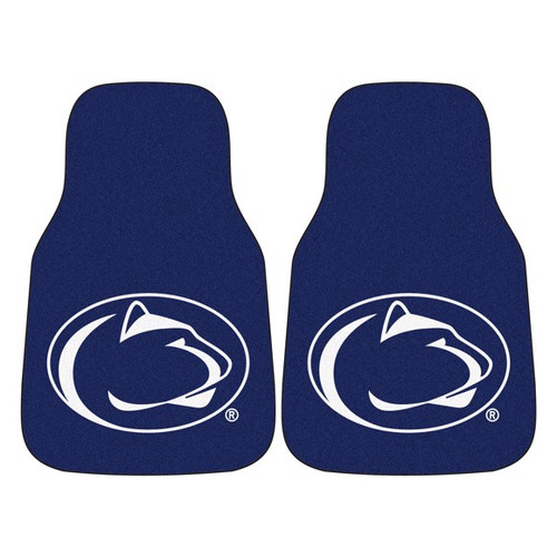 Penn State Nittany Lions 2-pc Carpeted Car Mat Set