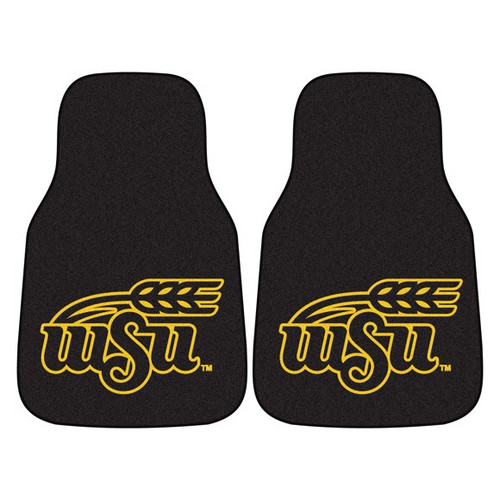 Wichita State University 2-piece Carpet Car Mat Set