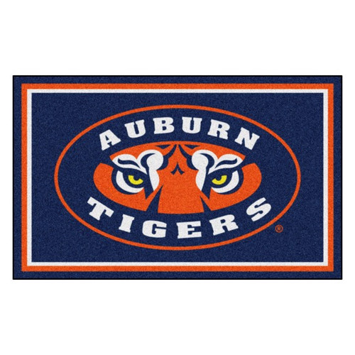 Auburn Tigers 4' x 6' Ultra Plush Area Rug