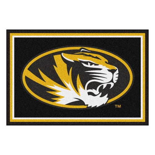 Missouri Tigers NCAA 5' x 8' Ultra Plush Area Rug