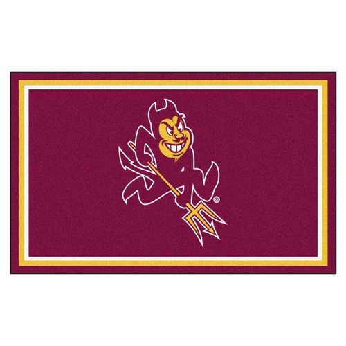 Arizona State Sun Devils 4' x 6' Ultra Plush Area Rug