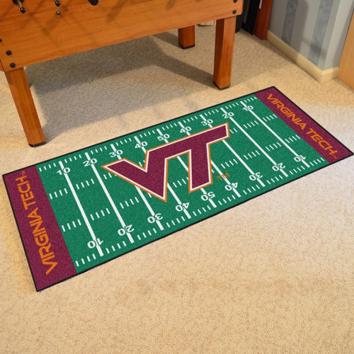 Virginia Tech Football Field Runner