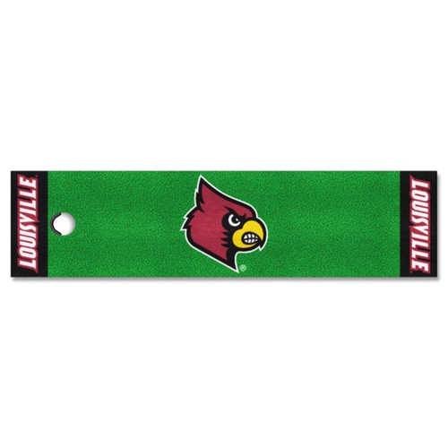 Louisville Cardinals NCAA Golf Putting Green Mat
