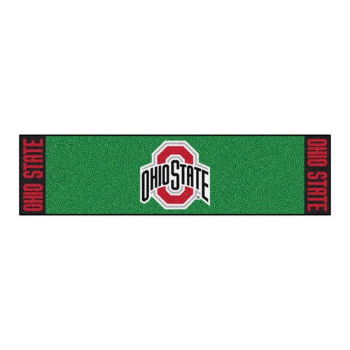 Ohio State Buckeyes NCAA Golf Putting Green Mat