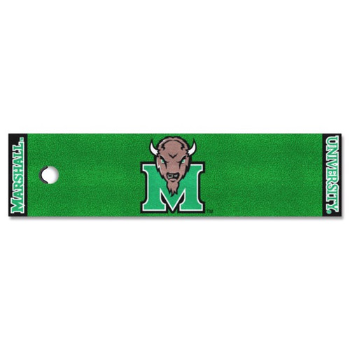 Marshall Thundering Herd NCAA Golf Putting Green Mat