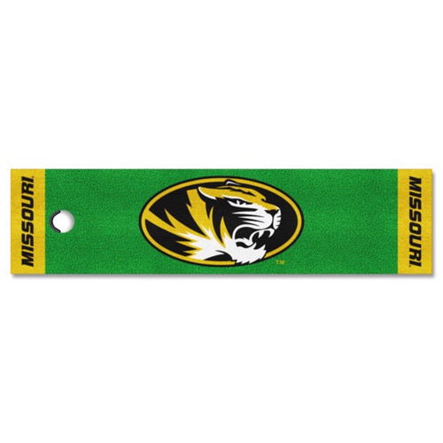 Missouri Tigers NCAA Golf Putting Green Mat