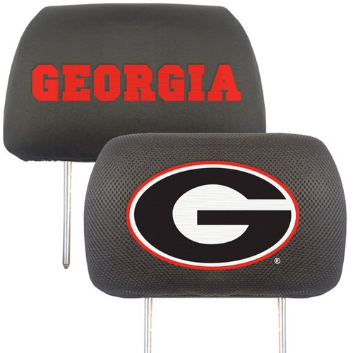 Georgia Bulldogs Head Rest Covers