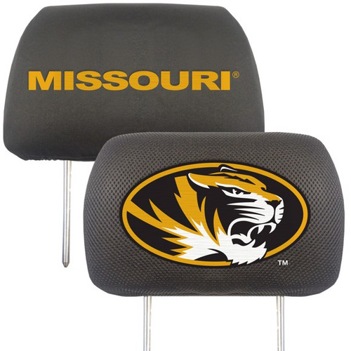 Missouri Tigers Headrest Cover Set
