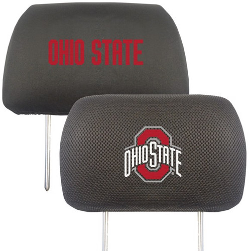 Ohio State Buckeyes Headrest Cover Set