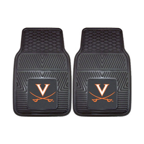 Virginia Cavaliers 2-pc Vinyl Car Mat Set