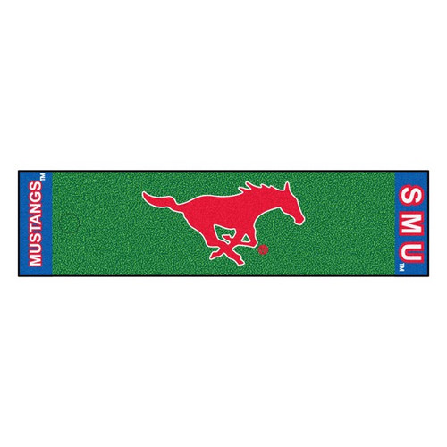 SMU Mustangs Golf Putting Green Mat