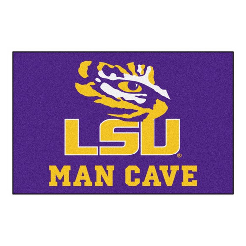 LSU Tigers Man Cave Mat