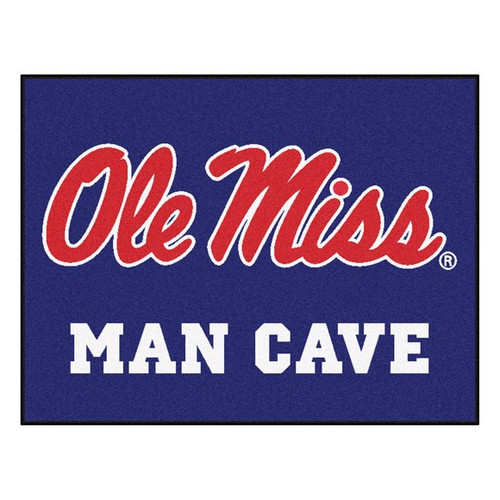 Ole Miss Rebels Man Cave All Star Mat