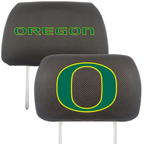 Oregon Ducks NCAA Head Rest Cover Set