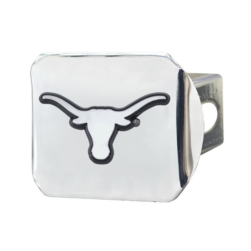 Texas Longhorns Chrome Hitch Cover