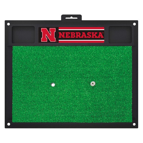 Nebraska Cornhuskers Golf Hitting Mat