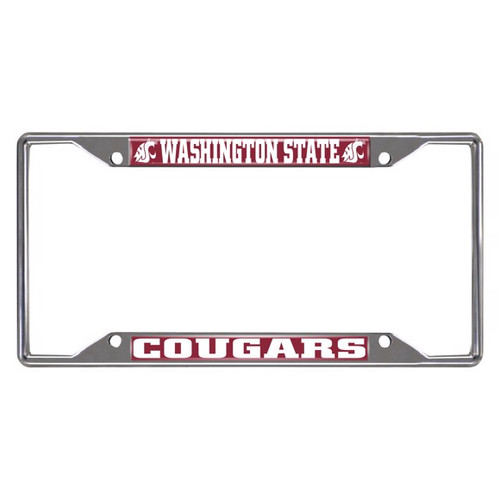 Washington State Cougars License Plate Frame