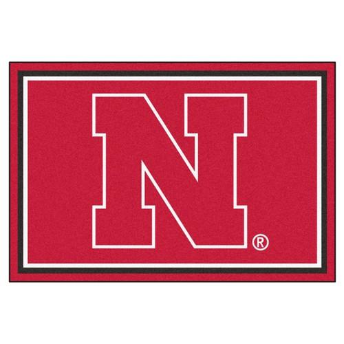 Nebraska Cornhuskers 8' x 10' Ultra Plush Area Rug 